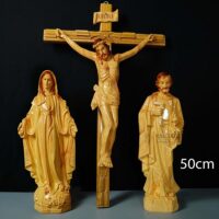 Bàn thờ Công giáo kệ bậc thang nhỏ 7 3 tuong 3D 50cm 02