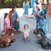 Tượng hang đá, tượng Noel cao 1m