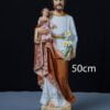 Tượng Giuse bế Chúa 50cm