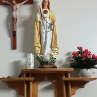 Bàn thờ Công giáo TVĐ 18 tượng Fatima cao 80cm