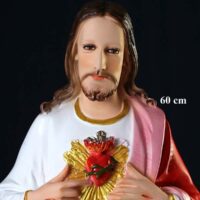 Tượng Chúa Giesu trái tim 60cm