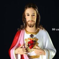 Tượng Chúa Giesu trái tim cao 80cm