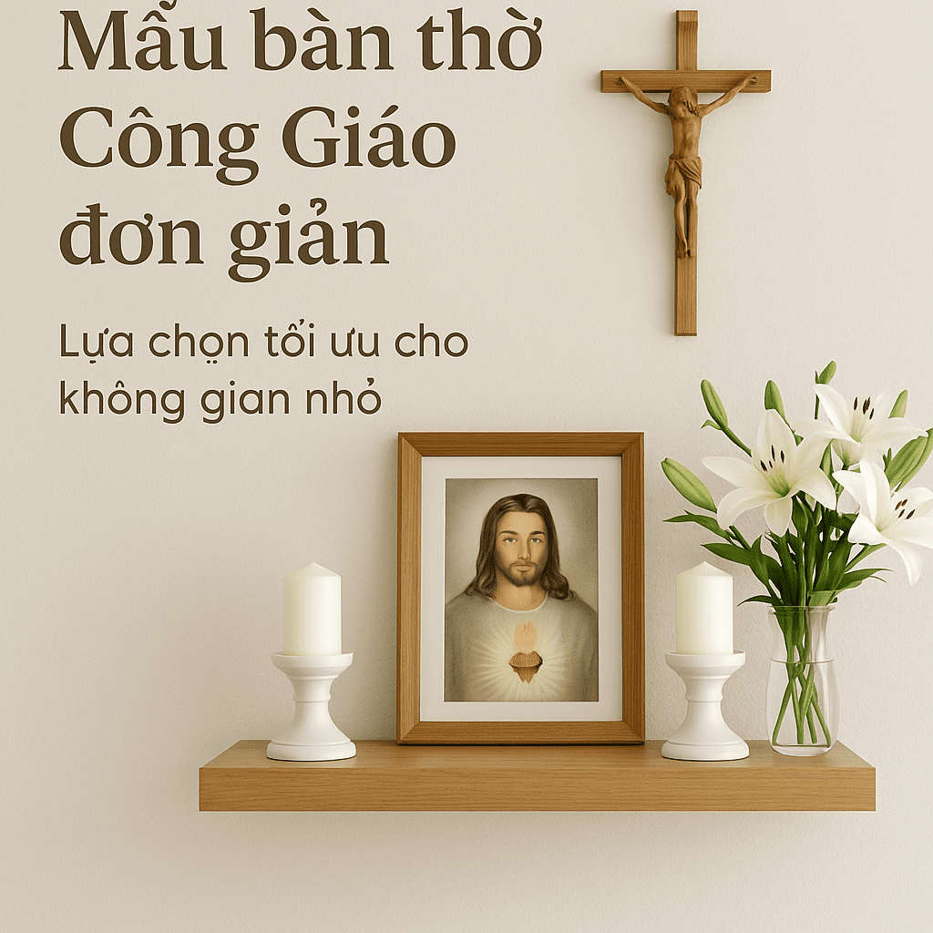Mẫu bàn thờ Công Giáo đơn giản – Lựa chọn tối ưu cho không gian nhỏ 7 ChatGPT Image Jul 8 2025 10 32 14 PM