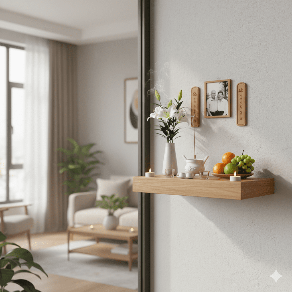 Bàn Thờ Tổ Tiên Nơi Kết Nối Tâm Linh, Gìn Giữ Đạo Hiếu Ngàn Đời Của Người Việt 1 Bàn Thờ Tổ Tiên Nơi Kết Nối Tâm Linh, Gìn Giữ Đạo Hiếu Ngàn Đời Của Người Việt